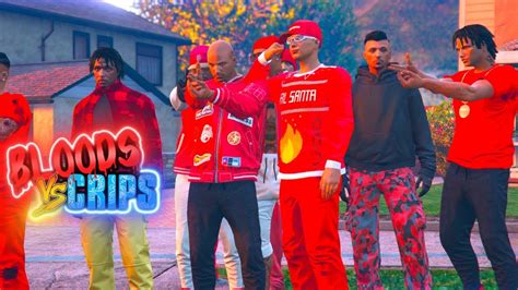 Crips Vs Bloods Dealer Gang War Gta 5 Rp Youtube