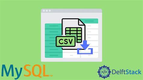 Cómo importar un archivo CSV en una tabla de una base de datos MySQL