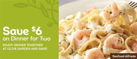 We stopped by to try the new special. Olive Garden coupon: $6 off dinner for two | Dinner ...