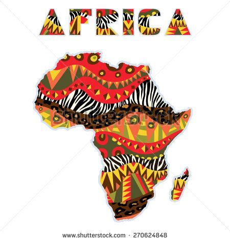 africa map outline vector - Google Search | Africa art design, Africa art, Africa continent