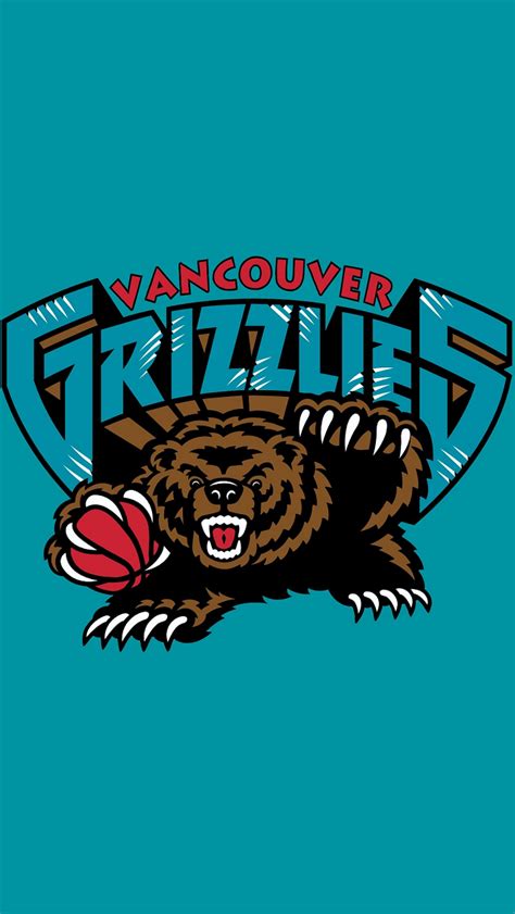 Vancouver Grizzlies 1995 Nba Grizzlies Memphis Grizzlies Basketball