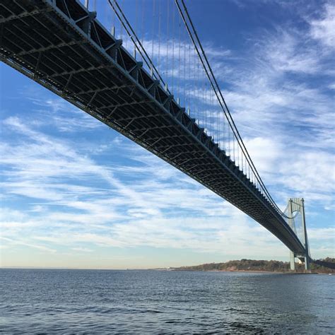 Verrazano Bridge From Lower New York Bay Voted And Now An Flickr