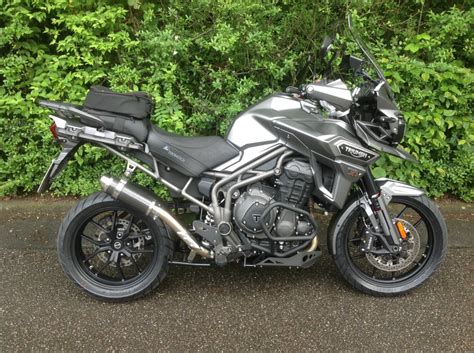 Triumph has decided to make just the tiger explorer xcx variant available and not the full range with this launch, now the indian buyers also have an option to chose between the bmw r1200 gs. Triumph Tiger 1200 Explorer (2012-2015) Exhaust - GALLERY