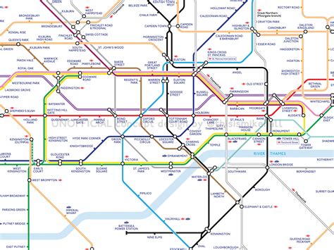 Unofficial London Tube Map Redesign On Behance