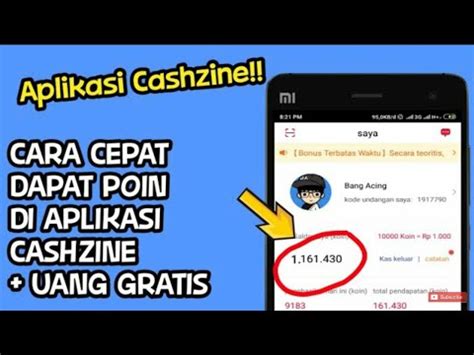 Maybe you would like to learn more about one of these? cara cepat mendapatkan poin di aplikasi chazine ...