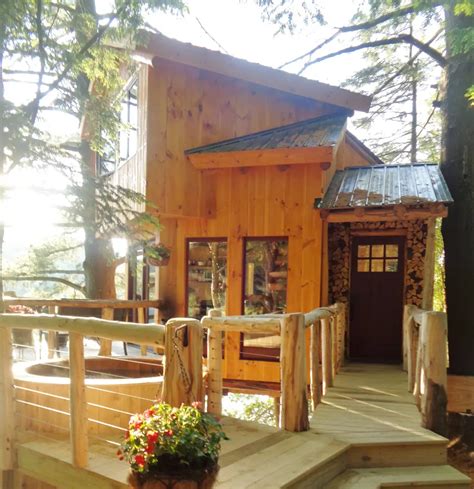 Vermont cabins for rent in winter. Vermont Tree Cabin on Walker Pond - Treehouses for Rent in ...