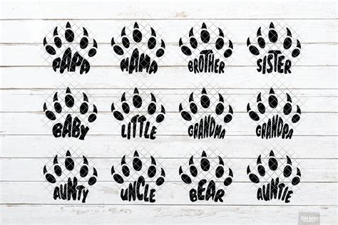 Download Bear Family SVG Vol. 2 in SVG/DXF/EPS/JPG/PNG • OhMyCuttables