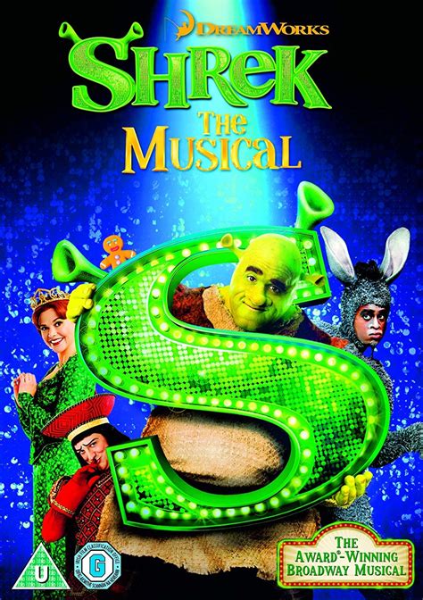 Shrek The Musical 2018 Artwork Refresh Edizione Regno Unito