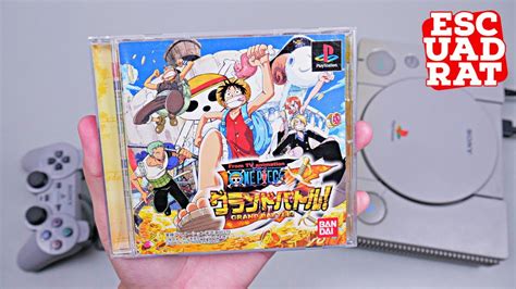 One Piece Grand Battle Ps1 Unboxing And Gameplay One Piece Playstation