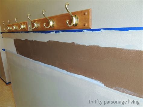 Thrifty Parsonage Living Painting Horizontal Stripes On Walls Diy
