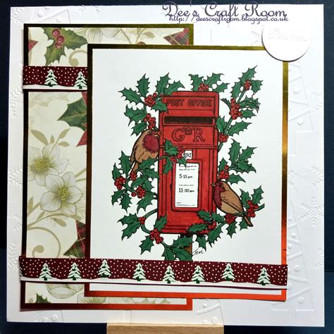 At robyn's room in mornington, we step beyond the traditional kid's art classes; Dee's Craft Room: Postbox with Robins