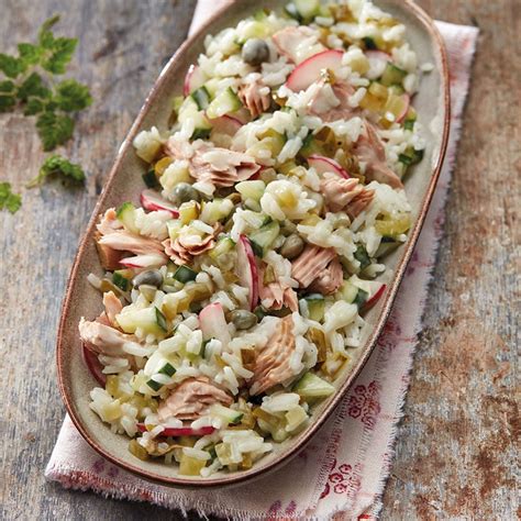 Thunfisch - Reis-Salat mit Radieschen Rezept