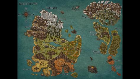 Creating A Fantasy Map With Inkarnate Timelapse Youtube