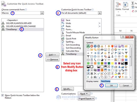 How To Add A Macro To Your Quick Access Toolbar In Excel Exceldemy