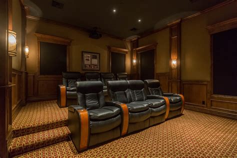 Silverleaf Home 17 Traditional Home Theater Phoenix By Sonora