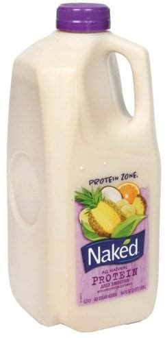 Naked Protein Zone All Natural Juice Smoothie Oz Nutrition