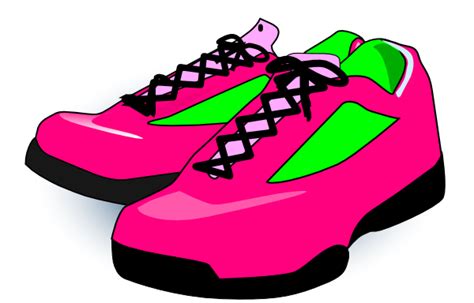 Tennis Shoe Clip Art Clipart Best