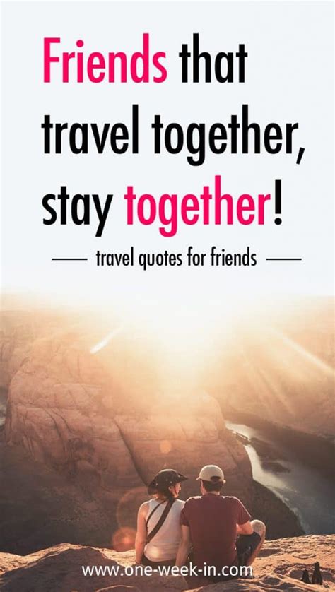 15 Best Quotes For Travel Friends Popular Concept