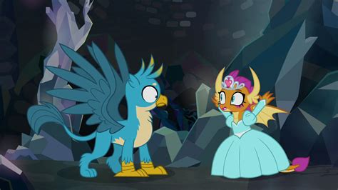 Image Smolder Appears In A Cute Dress S8e22png My Little Pony