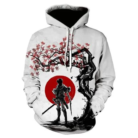 Buy Attack On Titan Different Characters Themed Premium Hoodies 9