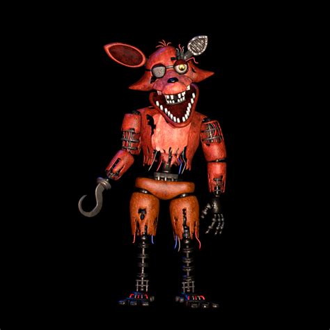 Withered Foxy V1 Completed By Endyarts On Deviantart