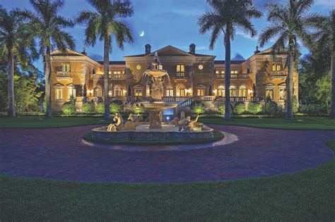 Magnificent Yellow Floridian Mansion With Tropical Landscape Hgtv