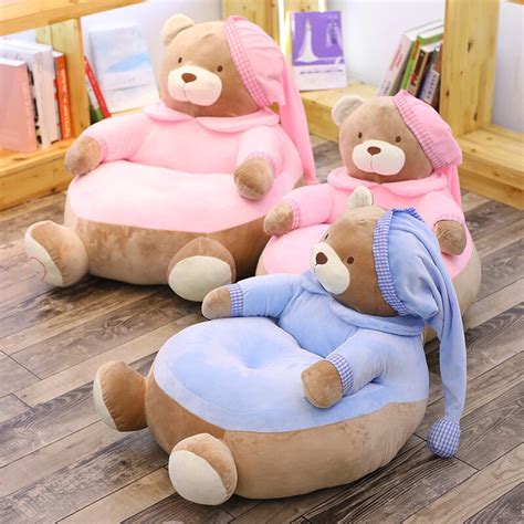 Buy the best and latest baby activity chair on banggood.com offer the quality baby activity chair on sale with worldwide free shipping. Cute Bear Sofa Plush Chair Baby Learn Sit Chair Children ...