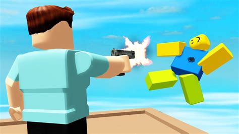 Shooting Ragdoll Noobs Off The Tallest Tower In Roblox Youtube