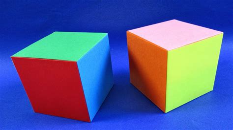 Make A Paper Cube Origami