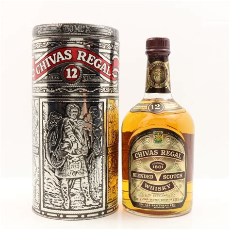 Chivas Regal 12 Year Old 75cl The 118th Auction Scotch Whisky Auctions