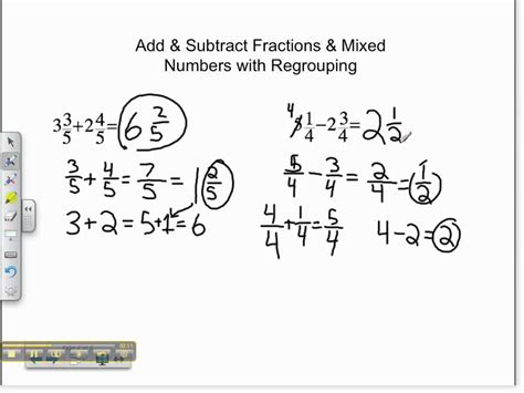 Add Fractions And Mixed Numbers Calculator