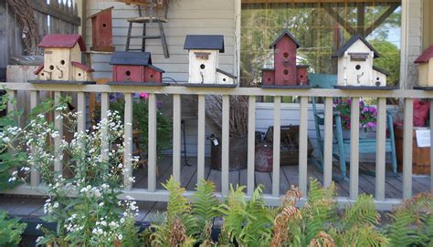 Love The Birdhouses On The Front Porch Bird Houses Bird House