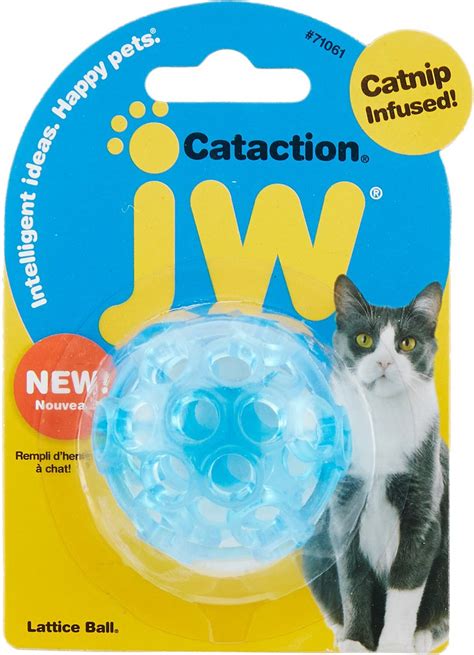 Jw Pet Cataction Lattice Ball Cat Toy