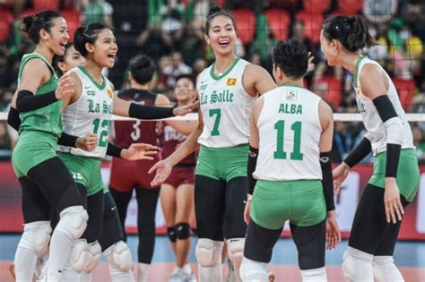 Uaap La Salle Dumps Up Secures Final Four Spot In Womens Volleyball