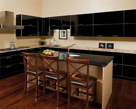 However, kitchen cabinets that are made from aluminium instead of wood are getting popular in malaysia. Kitchen Cabinet Doors & Custom Made Modern Aluminum Frame ...