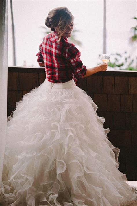 The most common country wedding dress material is cotton. The 24 Best Country Wedding Ideas