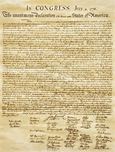 It was an official act taken by all 13 american colonies in declaring independence from british rule. Declaration of Independence Date & David McCullough ...