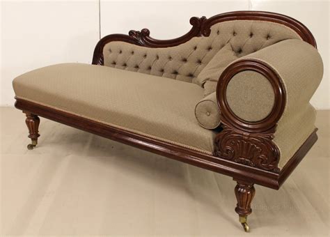 Early Victorian Walnut Chaise Longue Antiques Atlas