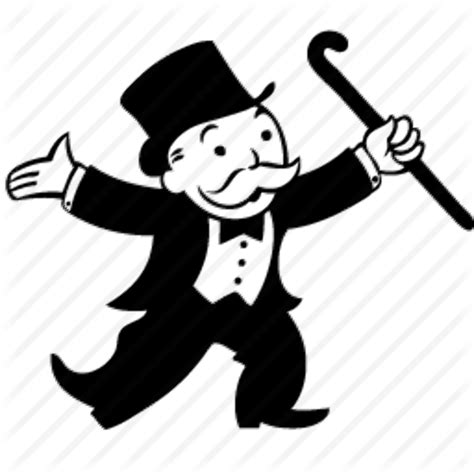 Monopoly Man Png Including Transparent Png Clip Art Cartoon Icon 12544