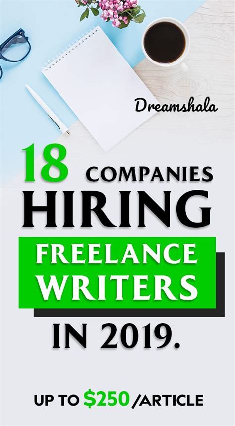 18 Companies Hiring Freelance Writers In 2019 Freelancewriting