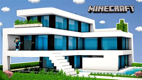 Como Hacer Una Super Casa Moderna En Minecraft Tutorial Youtube My Xxx Hot Girl