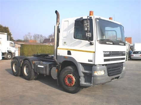Daf Cf 85480 6x4 Tractor Unit From Belgium For Sale At Truck1 Id 812390