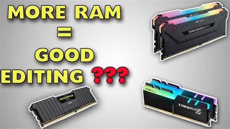 The baseline for ram in a computer is 4gb; How Much Ram Do You Need For Video Editing and Gaming In ...