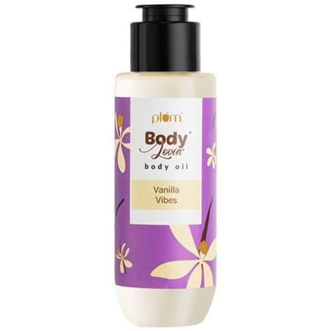 buy plum body lovin vanilla vibes body oil for soft supple skin cruelty free online at best