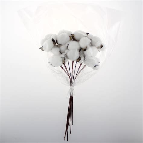 Faux Cotton Stems With Dried Bolls Wholesale 64108 Buy Cotton Stems