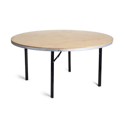 For the best selection of round folding tables, round plastic lifetime's round folding tables are lightweight, durable, and functional for all occasions. Banquet Large Round Table - Seats 10 for Hire - Salters ...