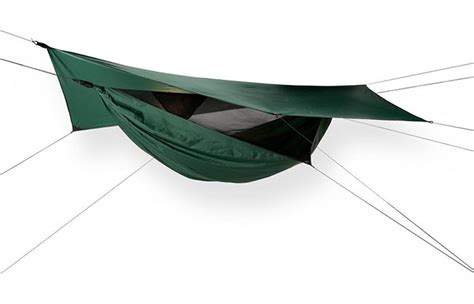 Use the symmetric hex rainfly in different ways: 6 HAMMOCK TENTS YOU SHOULD KNOW ABOUT FOR YOUR NEXT CAMPING/MOTORCYCLE TRIP