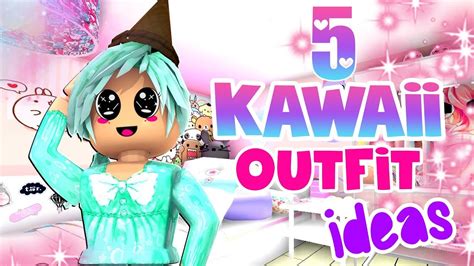 5 Kawaii Outfit Ideas Roblox Youtube