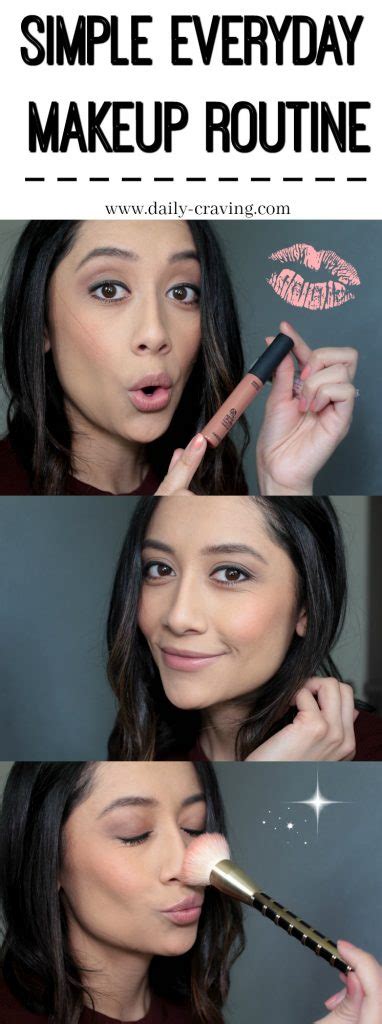 Simple Everyday Makeup Routine Daily Craving
