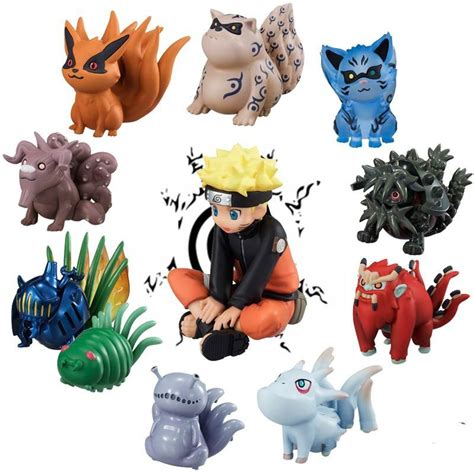 11pcslot Naruto Uzumaki Tailed Beasts Action Figure Toys Price 4005
